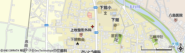 茨城県筑西市甲418周辺の地図