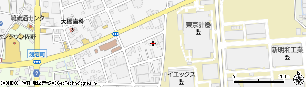 栃木県佐野市富岡町1370周辺の地図