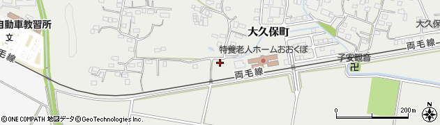 栃木県足利市大久保町624周辺の地図