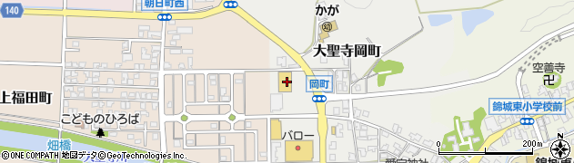 コメリハード＆グリーン大聖寺店周辺の地図