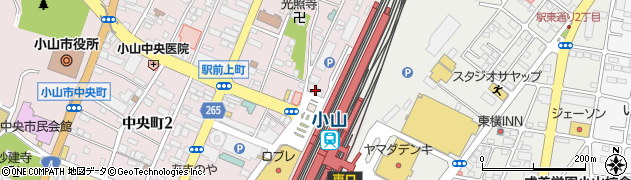三井住友銀行小山支店 ＡＴＭ周辺の地図