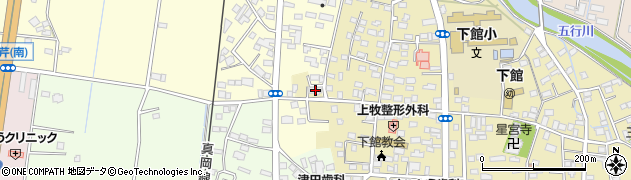 茨城県筑西市甲322周辺の地図