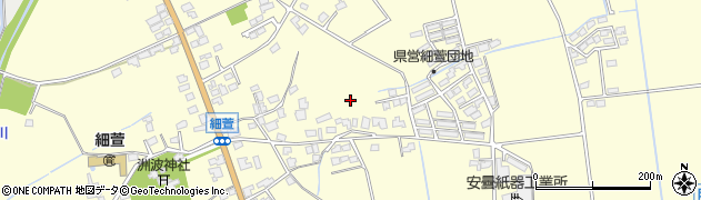 長野県安曇野市豊科南穂高（細萱）周辺の地図