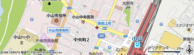 株式会社きこえの相談室　小山店周辺の地図