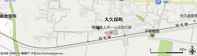 栃木県足利市大久保町941周辺の地図