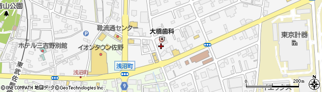 栃木県佐野市富岡町1499周辺の地図