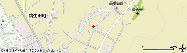 群馬県太田市長手町周辺の地図