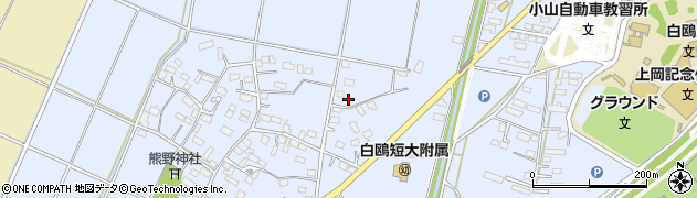 栃木県小山市大行寺300周辺の地図