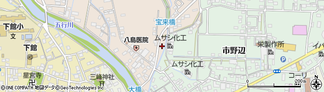 茨城県筑西市稲野辺241周辺の地図