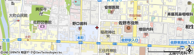 有限会社金井楽器店周辺の地図