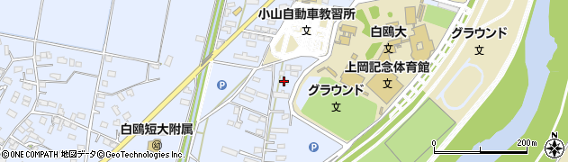 栃木県小山市大行寺1148周辺の地図