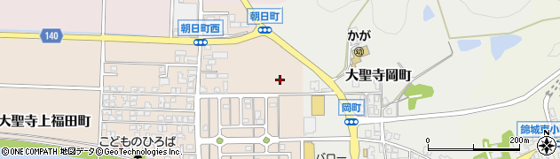 石川県加賀市大聖寺上福田町ル周辺の地図