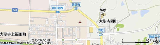 石川県加賀市大聖寺上福田町（ル）周辺の地図