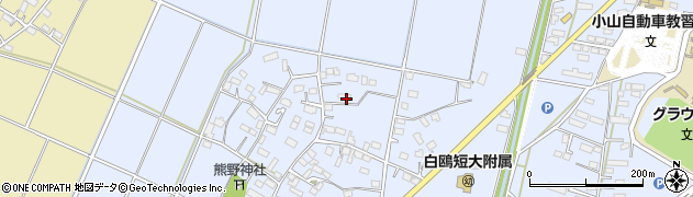 栃木県小山市大行寺253周辺の地図