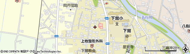 茨城県筑西市甲453周辺の地図