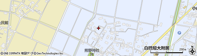 栃木県小山市大行寺201周辺の地図