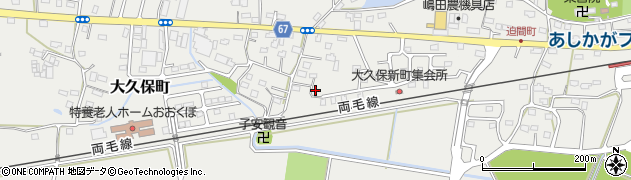 栃木県足利市大久保町1030周辺の地図