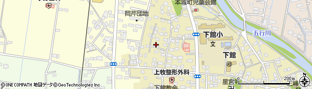 茨城県筑西市甲486周辺の地図