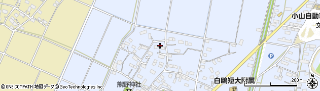 栃木県小山市大行寺243周辺の地図