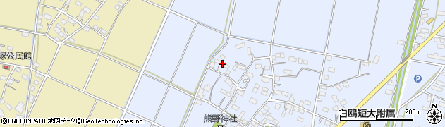栃木県小山市大行寺204周辺の地図