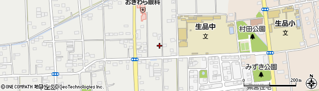 群馬県太田市新田市野井町296周辺の地図