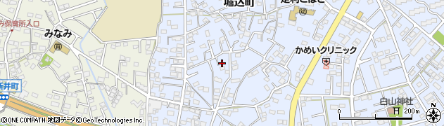 栃木県足利市堀込町3026周辺の地図