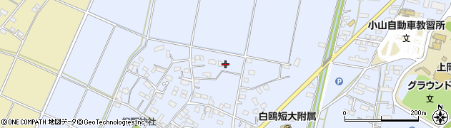 栃木県小山市大行寺202周辺の地図