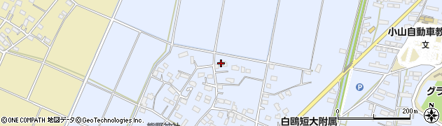 栃木県小山市大行寺252周辺の地図