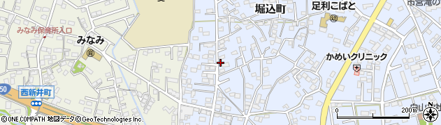 栃木県足利市堀込町3045周辺の地図