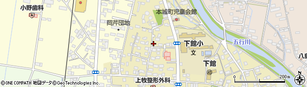 茨城県筑西市甲474周辺の地図