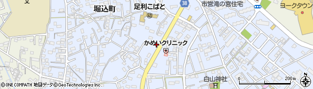 栃木県足利市堀込町2769周辺の地図