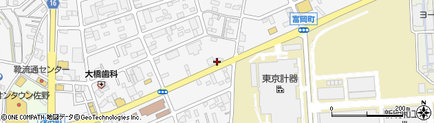 栃木県佐野市富岡町1506周辺の地図