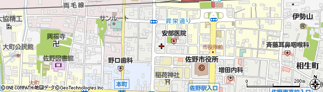 黒田紙店周辺の地図