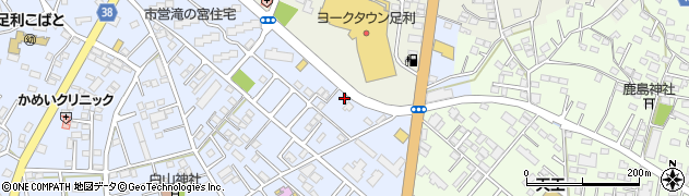 栃木県足利市堀込町2598周辺の地図