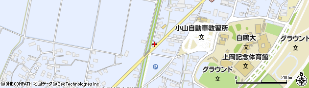 栃木県小山市大行寺971周辺の地図