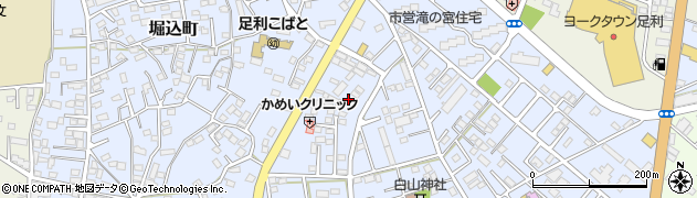 栃木県足利市堀込町2773周辺の地図