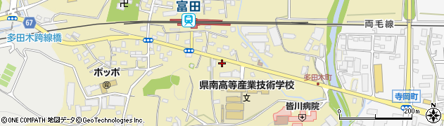 栃木県足利市多田木町73周辺の地図
