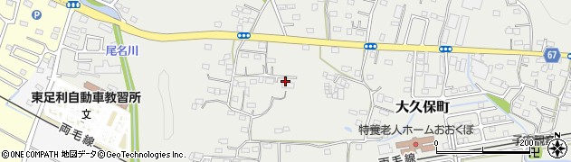 栃木県足利市大久保町887周辺の地図