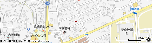 栃木県佐野市富岡町1473周辺の地図