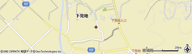 長野県北佐久郡軽井沢町発地2517周辺の地図