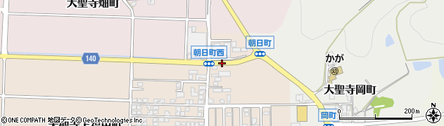 石川県加賀市大聖寺上福田町（に）周辺の地図