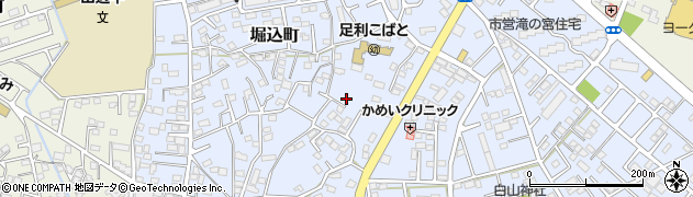 栃木県足利市堀込町3003周辺の地図