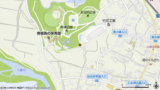 〒384-0001 長野県小諸市小原の地図