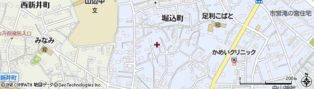 栃木県足利市堀込町3048周辺の地図