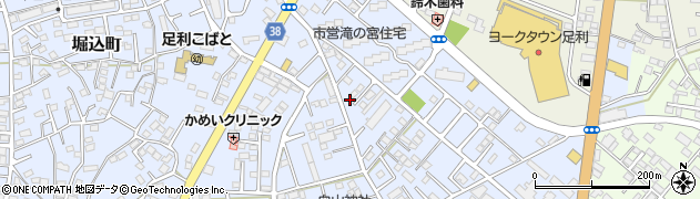 栃木県足利市堀込町2559周辺の地図