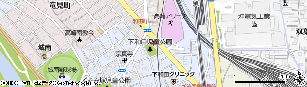 金井商店周辺の地図