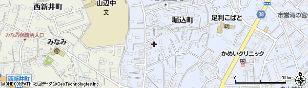 栃木県足利市堀込町3050周辺の地図