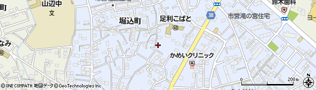 栃木県足利市堀込町2980周辺の地図