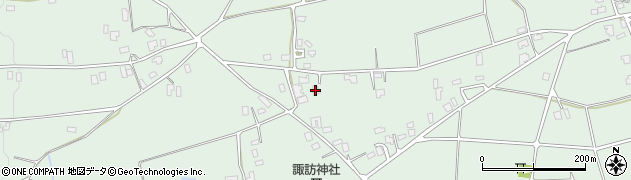 長野県安曇野市穂高柏原3977周辺の地図