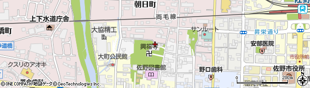 栃木県佐野市大蔵町2975周辺の地図